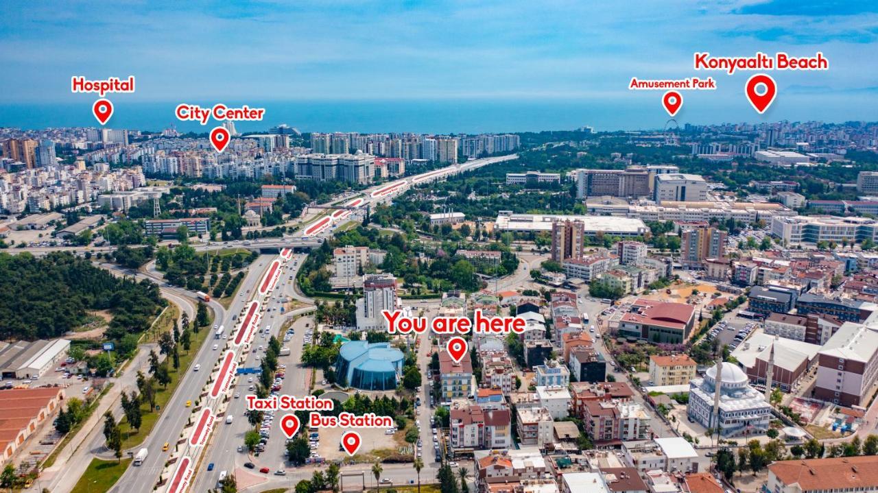 Cozy Flat Close To Konyaalti Beach '6' Antalya Eksteriør bilde